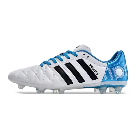 Adidas Adipure 11Pro Toni Kross Pack White and Blue Firm Ground FG Football Boot