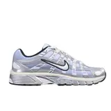 Nike P-6000 White and Silver Running Shoes - Silver/Blue