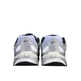 Nike P-6000 White and Silver Running Shoes - Silver/Blue