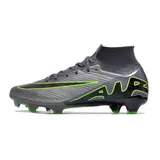 Nike Zoom Mercurial Superfly 9 Elite R9 Conceito Pack Black and Blue Firm Ground FG Kids Football Boot