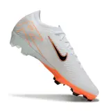 Nike Air Zoom Mercurial Vapor 16 Elite White and Orange Firm Ground FG Football Boot