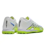 Nike Zoom Mercurial Vapor 15 Elite White and Green Turf TF Football Boot