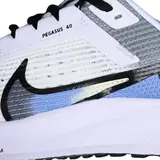 Nike Air Zoom Pegasus 40 White and Blue Running Shoes
