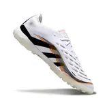 Adidas Predator 25 Elite White Black and Gold Turf TF Football Boot