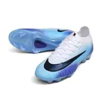 Nike Air Zoom Mercurial Vapor 17 Elite White and Blue Firm Ground FG Football Boot - Blue Gradient