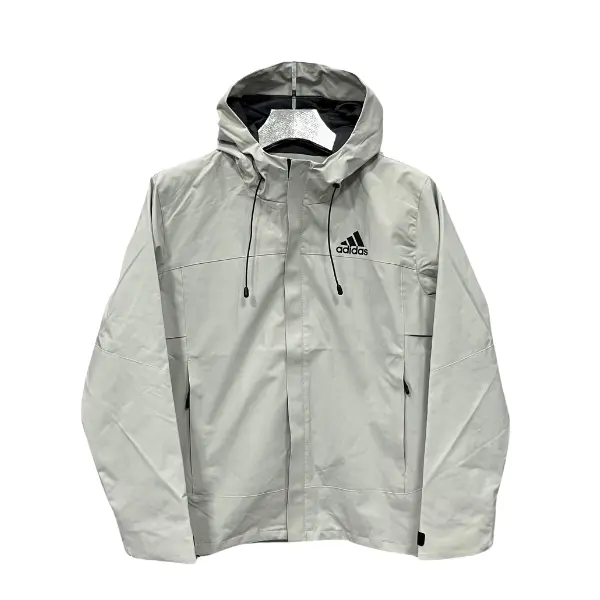 Adidas Grey Windbreaker Jacket