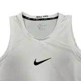 Nike White Tank Top - Small Swoosh