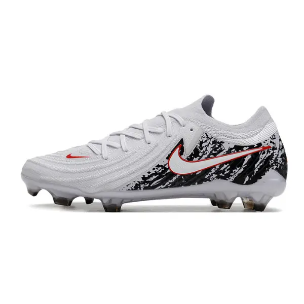 Nike Phantom GX2 Elite White Black and Red Firm Ground FG Football Boot