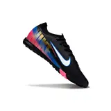 Nike Zoom Mercurial Vapor 16 Elite Black, Blue and Pink Turf TF Football Boot