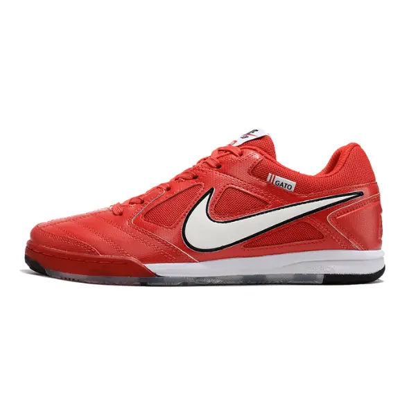 Nike SB Gato X Supreme Red, White and Black Indoor IC Football Boot
