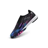 Adidas F50 Hyperfast Laceless Elite Black, Blue and Pink Turf TF Football Boot