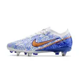 Nike Zoom Mercurial Vapor 15 Elite Aluminium Studs SG Blue CR7 Football Boot