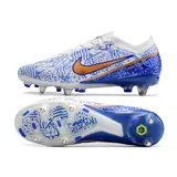 Nike Zoom Mercurial Vapor 15 Elite Aluminium Studs SG Blue CR7 Football Boot