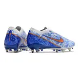 Nike Zoom Mercurial Vapor 15 Elite Aluminium Studs SG Blue CR7 Football Boot