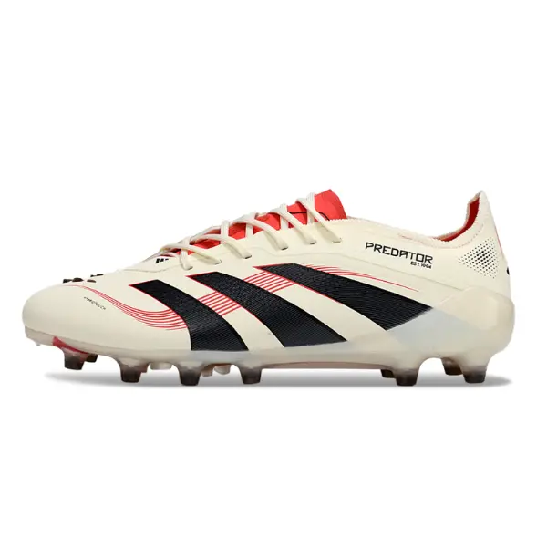 Adidas Predator 25 Elite Goal Hunter Pack Black and Orange Artificial Ground AG Football Boot