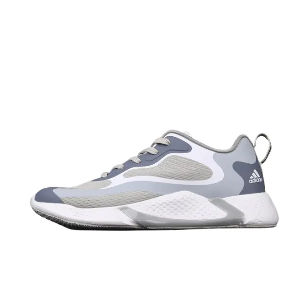 Adidas Alphabounce Instinct White and Gray Running Shoes