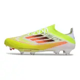 Adidas F50+ Elite Green White and Orange Firm Ground FG Football Boot