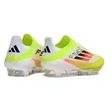 Adidas F50+ Elite Green White and Orange Firm Ground FG Football Boot