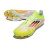Adidas F50+ Elite Green White and Orange Firm Ground FG Football Boot