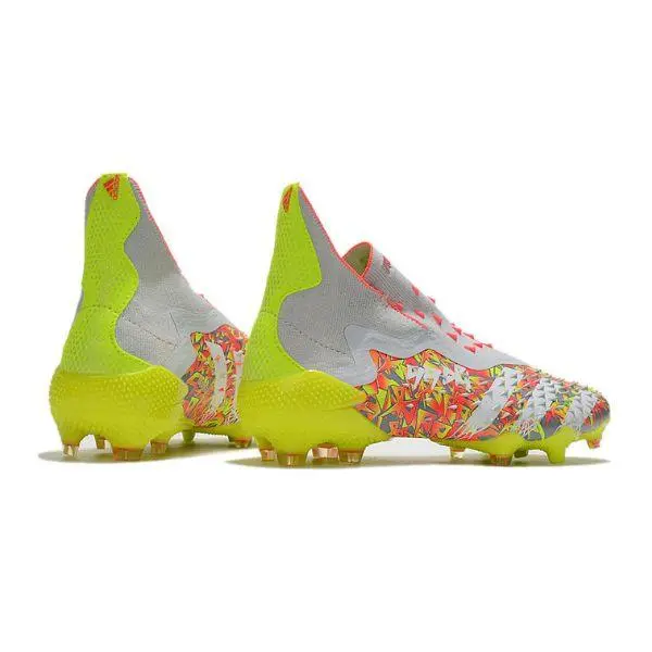 Adidas Predator Freak+ Black and White Firm Ground FG Football Boot