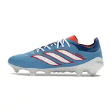 Adidas Predator 26 Elite Light Blue and White Firm Ground FG Football Boot