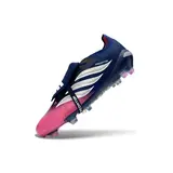 Adidas Predator 26 Elite Tongue Blue and Pink Firm Ground FG Football Boot
