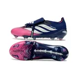 Adidas Predator 26 Elite Tongue Blue and Pink Firm Ground FG Football Boot