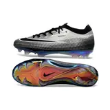Nike Air Zoom Mercurial Vapor 17 Elite Black and Silver Firm Ground FG Football Boot