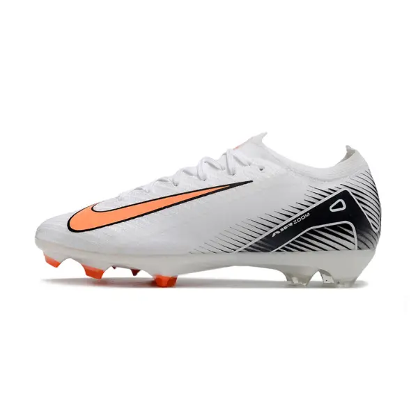 Nike Air Zoom Mercurial Vapor 16 Elite Gray and Black Firm Ground FG Football Boot