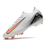 Nike Air Zoom Mercurial Vapor 16 Elite Gray and Black Firm Ground FG Football Boot