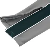 Nike Grey and Green Cold Set Quarter-Zip Top and Pants