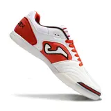 Joma Top Flex 24 IC White and Red Futsal Football Boot