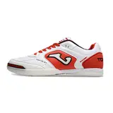 Joma Top Flex 24 IC White and Red Futsal Football Boot