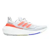 Adidas Ultraboost Light White and Orange Running Shoes - Grey/Orange