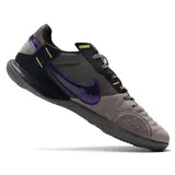 Nike Streetgato Grey and Purple Indoor IC Football Boot