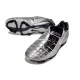 Nike Air Zoom Total 90 III Silver and Black Firm Ground FG Football Boot