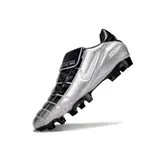 Nike Air Zoom Total 90 III Silver and Black Firm Ground FG Football Boot