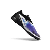 Nike Phantom 6 Elite Black Blue and Silver Turf TF Football Boot