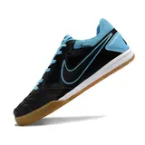 Nike SB Gato X Supreme Black and Light Blue Indoor IC Football Boot