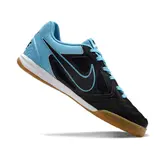 Nike SB Gato X Supreme Black and Light Blue Indoor IC Football Boot