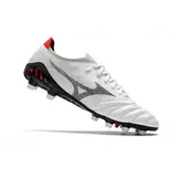 Mizuno Morelia Neo III Elite White and Black Firm Ground FG Football Boot