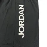Jordan Black and White Shorts - Vertical Text