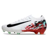 Nike Air Zoom Mercurial Vapor 16 Elite White and Red Firm Ground FG Football Boot