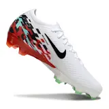 Nike Air Zoom Mercurial Vapor 16 Elite White and Red Firm Ground FG Football Boot