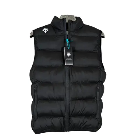 Descente Black Puffer Vest