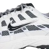 Nike P-6000 White and Black Running Shoes - White/Grey