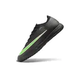 Nike Air Zoom Mercurial Vapor 17 Elite Black and Green Turf TF Football Boot