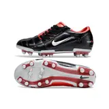 Nike Total 90 III Red and Black Firm Ground FG Football Boot