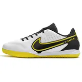Chuteira Nike Tiempo 9 Legend IC Branca e Preta - VN Esportes