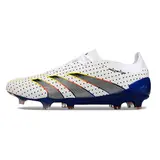Adidas Predator 30 Elite White Blue and Orange Firm Ground FG Football Boot